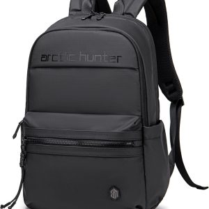 Arctic Hunter Mochila Resistente À Água/Riscos (Preta)