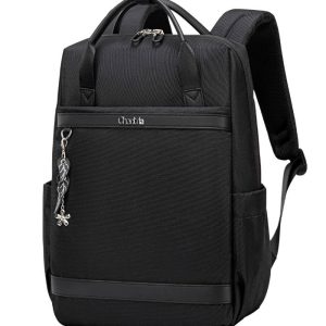 Mochila Slim Feminina Para Portátil (Preta)