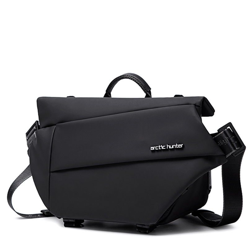 Arctic Hunter YB00046 Bolsa Masculina Transversal Preta